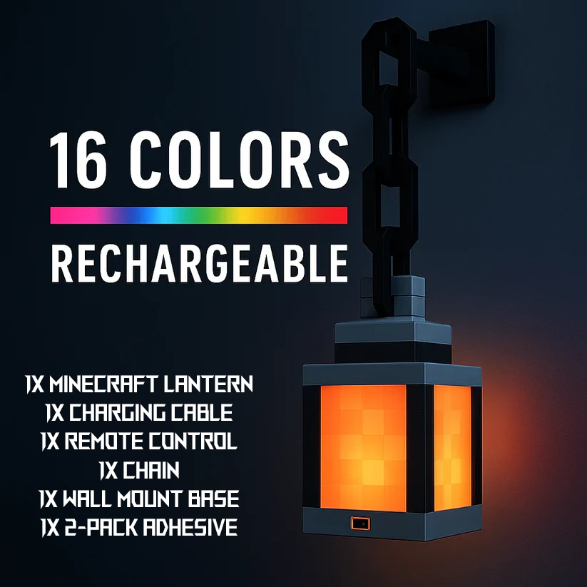 Minecraft Lantern Light LED