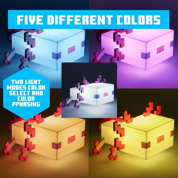 Minecraft Axolotl Light LED